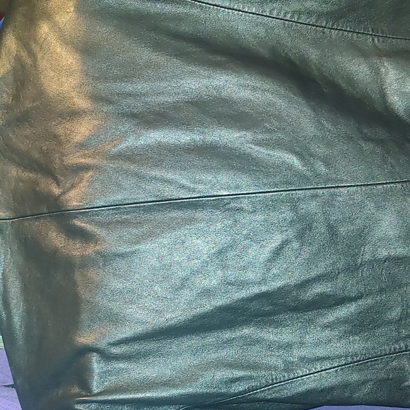 Woman's mossimo leather jacket size medium super cute - Picture 3 of 3